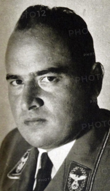 Hans Michael Frank (1900 - 1946), German war criminal, who worked for the Nazi Party during the 1920s and 1930s. became Adolf Hitler's personal lawyer. After the invasion of Poland, Frank became Nazi Germany's chief jurist in the occupied Poland "General Government" territory. During his tenure throughout World War II (1939-45), he instituted a reign of terror against the civilian population and became directly involved in the mass murder of Jews. At the Nuremberg trials, he was found guilty of war crimes and crimes against humanity and was executed.