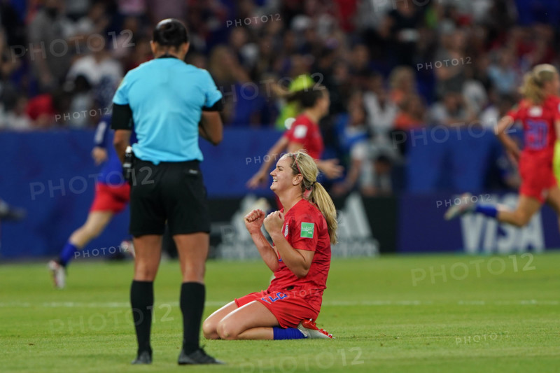 2 july 2019 Lyon, France FIFA World Cup Women 2019 England v USA   Lindsey Horan of USA