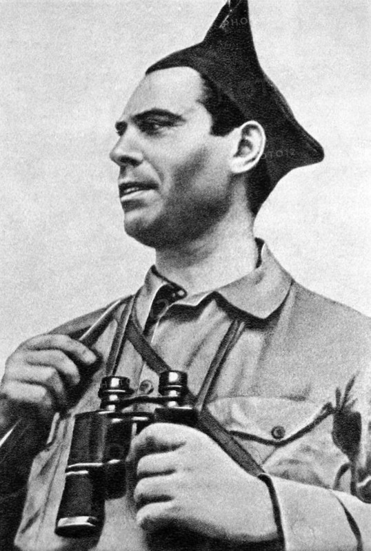 Spain: The anarchist leader Buenaventura Durruti (14 July 1896 - 20 November 1936), c. 1936.  José Buenaventura Durruti Dumange was a central figure of Spanish anarchism during the period leading up to and including the Spanish Civil War.  Anarchism has historically gained more support and influence in Spain than anywhere else, especially before Francisco Franco's victory in the Spanish Civil War of 1936-1939.