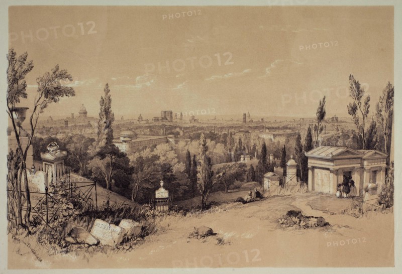 William Wyld (1806-1889) "Paris Vu William Wyld (1806-1889) "Paris vu du Père Lachaise". Gravure. Paris, musée Carnavalet.