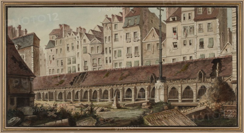 View of the Cemetery of the Innocents