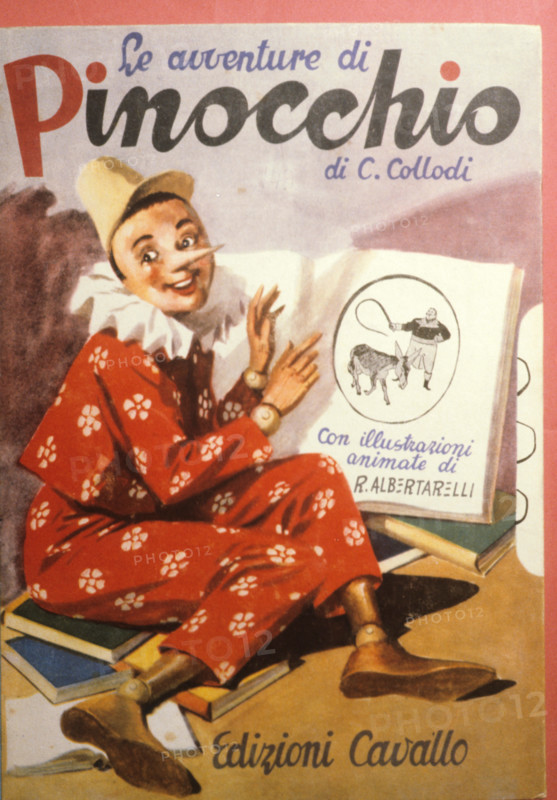 The Adventures of Pinocchio by Carlo Collodi illustrated by rino albertarelli,1944