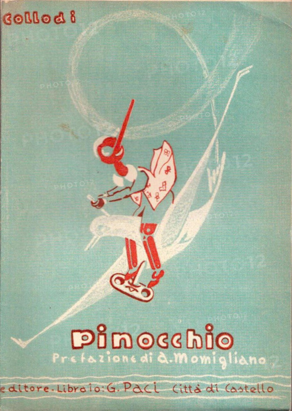 'Le avventure di Pinocchio', written by Carlo Collodi, is the first edition of the Italian classic, illustrated by B. Albi Bachini. This 1944-1948 edition showcases the timeless story of Pinocchio with new illustrations.