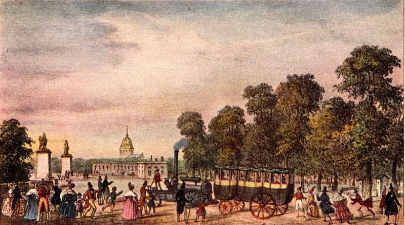 Le remorqueur de Charles Dietz, 1834