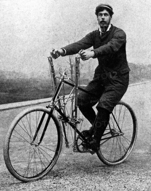 La bicyclette Valère exposée au salon du cycle en 1896