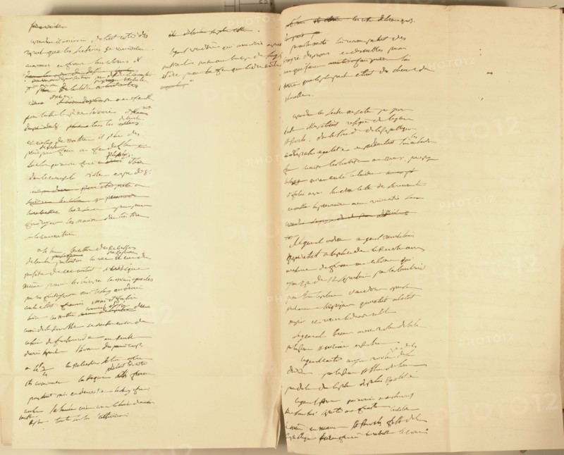 Facsimile of the account of the battle of 13 Vendémiaire