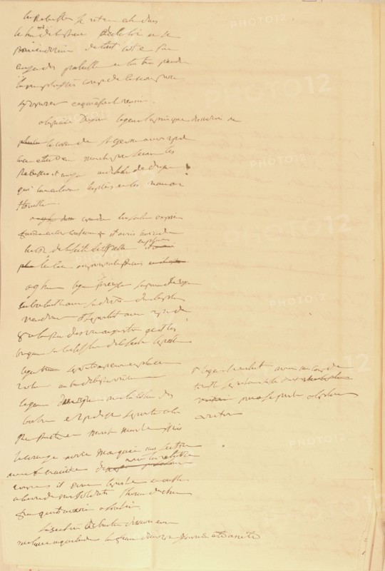 Facsimile of the account of the battle of 13 Vendémiaire