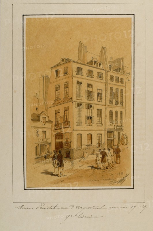 Maison prévotale, 17-19 rue d'Argenteuil à Paris