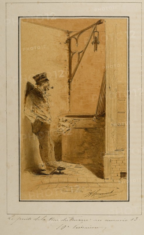 Puits de la rue du Fouarre à Paris