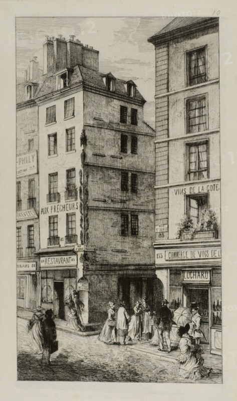 Tree of Jesse, at the corner of the rue Saint-Denis and rue of Preachers in Paris