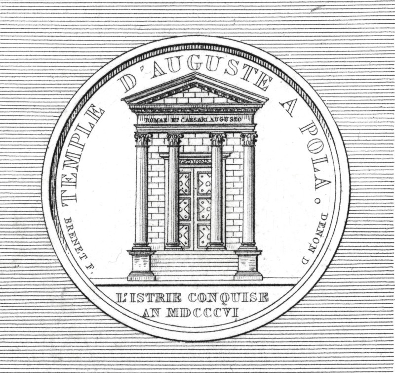 Médaille de la campagne de 1805 : conquête de l'Istrie