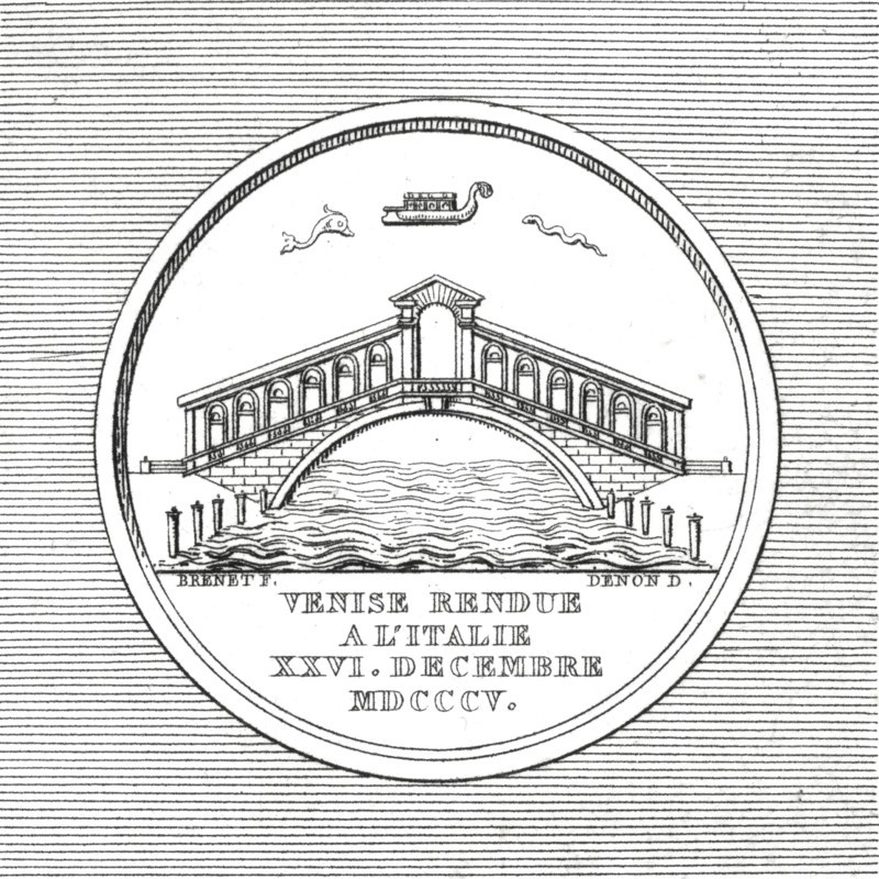 Médaille de la campagne de 1805 : Conquête de Venise