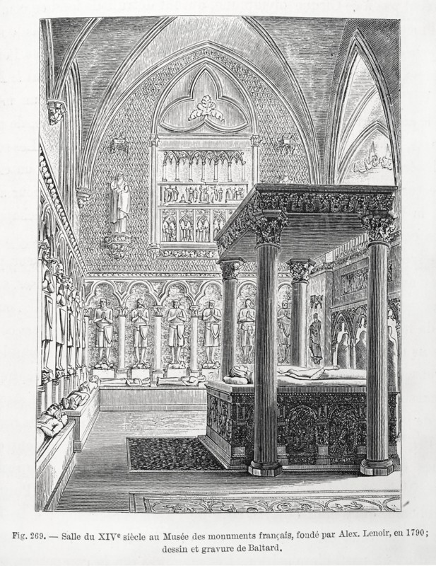 Salle du XIVe siècle at the Musée des monuments français