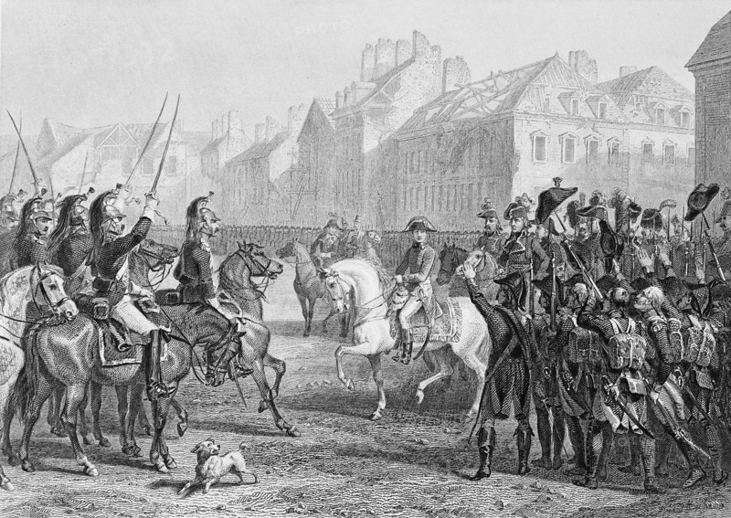Revue à Lyon de l'armée d'Egypte