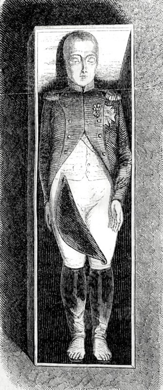 Napoléon dans son cercueil
