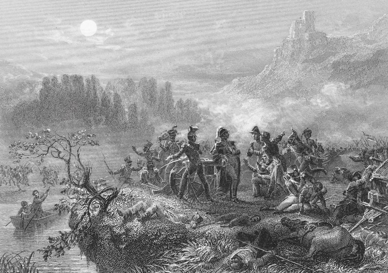 Marshal Mortier at the battle of Dürnstein
