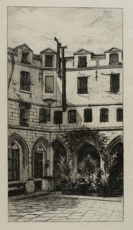 Le cloître des Billettes à Paris