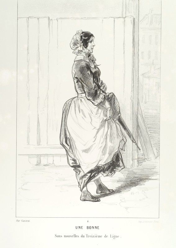 Gavarni, A maid