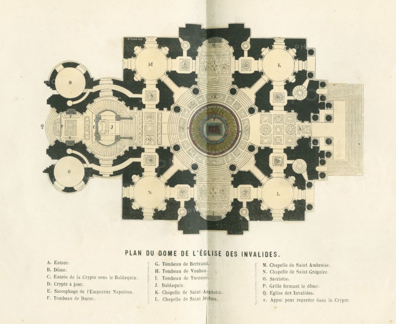 Tombeau de Napoléon 1er aux Invalides