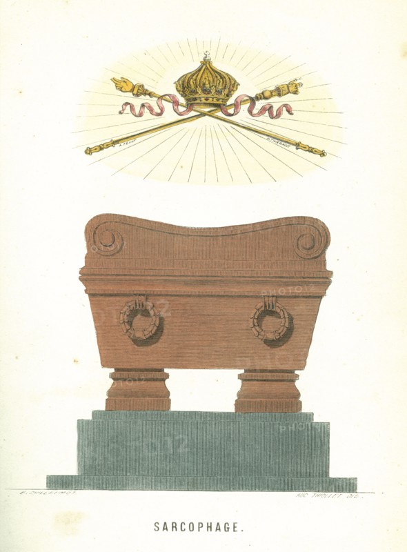 Sarcophage du tombeau de Napoléon 1er