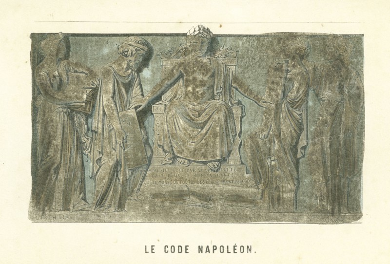 Napoléon 1er créé le Code Napoleon