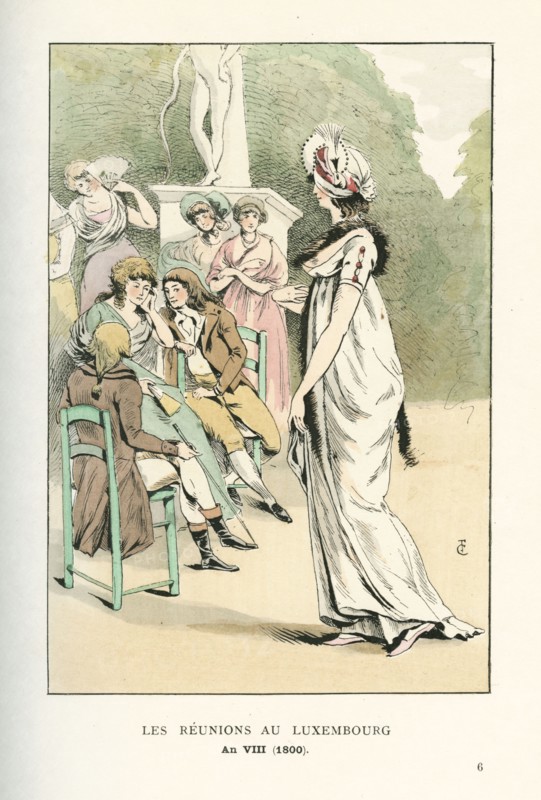 Les réunions au Luxembourg, An VIII (1800)