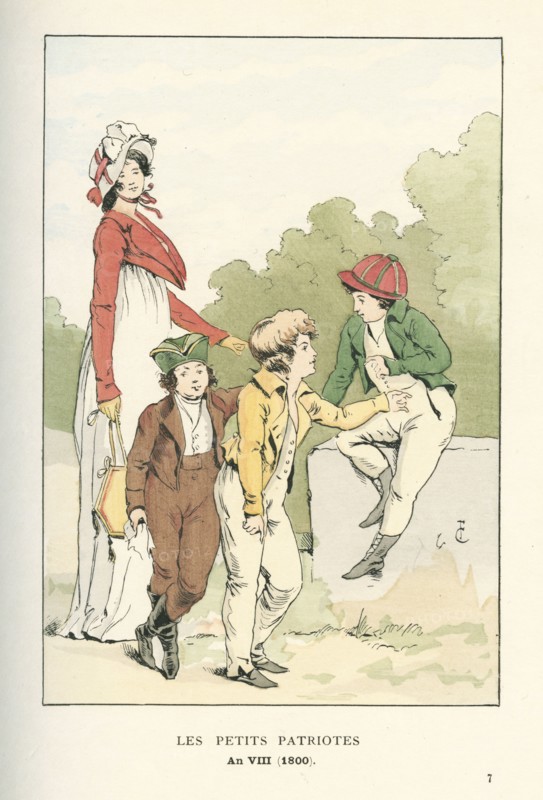 Les petits patriotes, An VIII (1800)