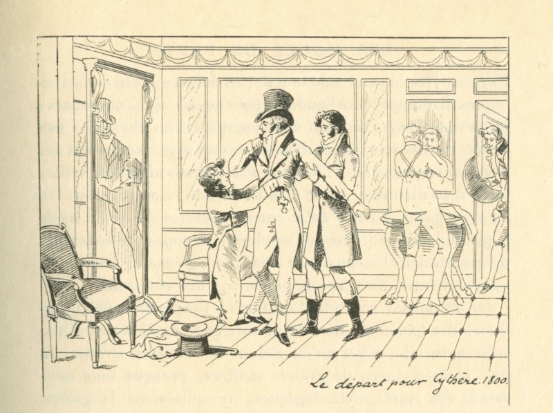 Le départ pour Cythère, 1800