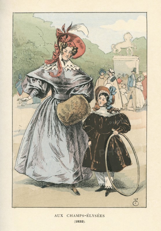 Un coin du boulevard des Italiens, 1833