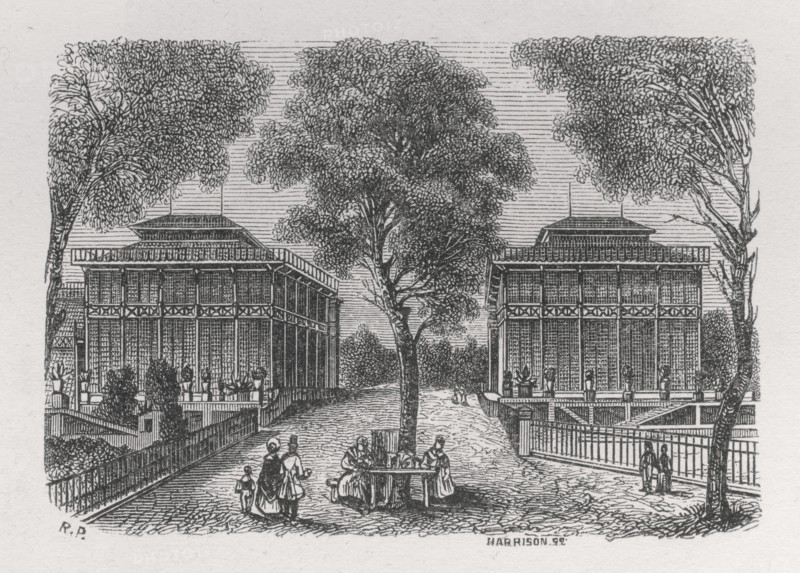 Les grandes serres du Jardin des Plantes de Paris