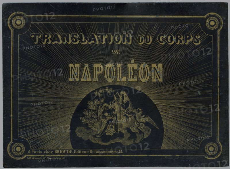 "Translation du corps de Napoléon", couverture