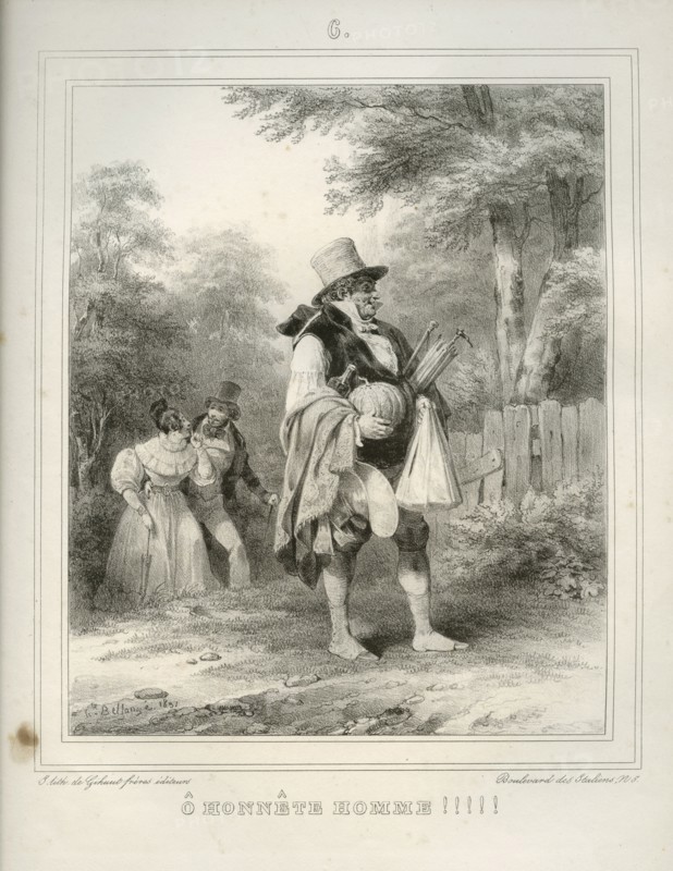 Bellangé, "Oh honnête homme !!!!!"