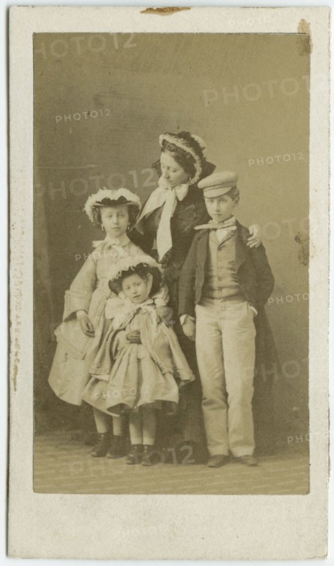 Comtesse Walewska et ses enfants