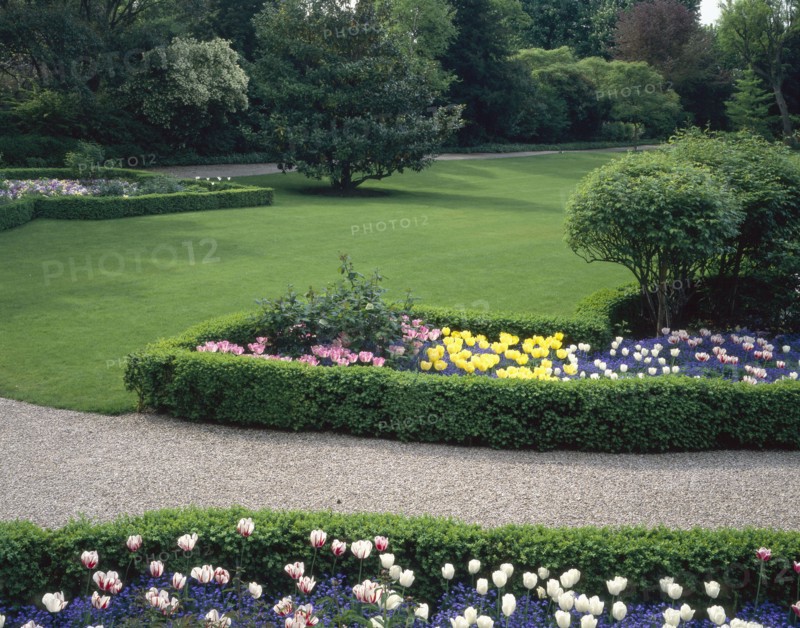 Jardin de l'ambassade des Etats-Unis à Paris