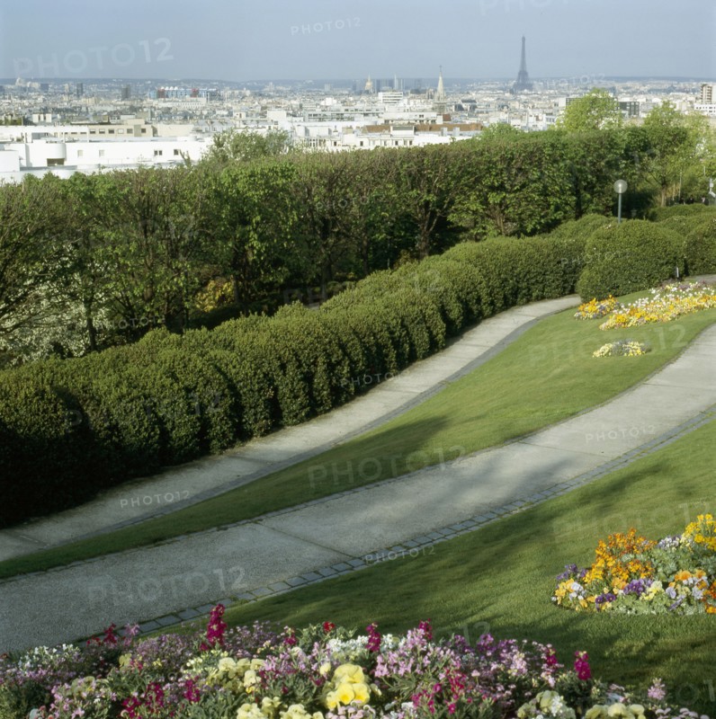 Parc de Belleville à Paris