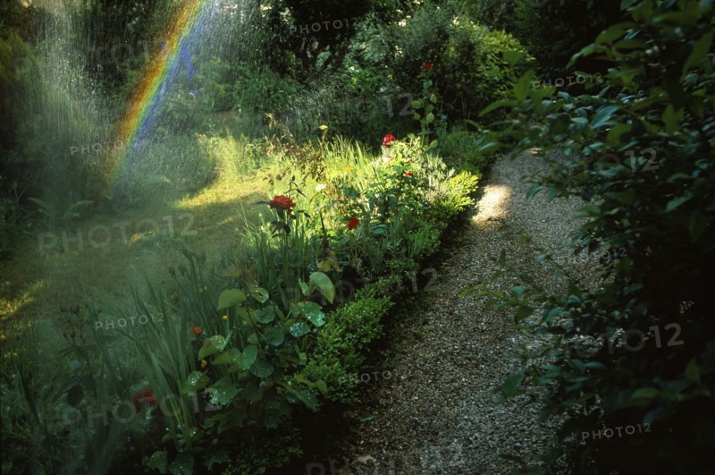 Jardin du presbytère de Saint-François-Xavier à Paris