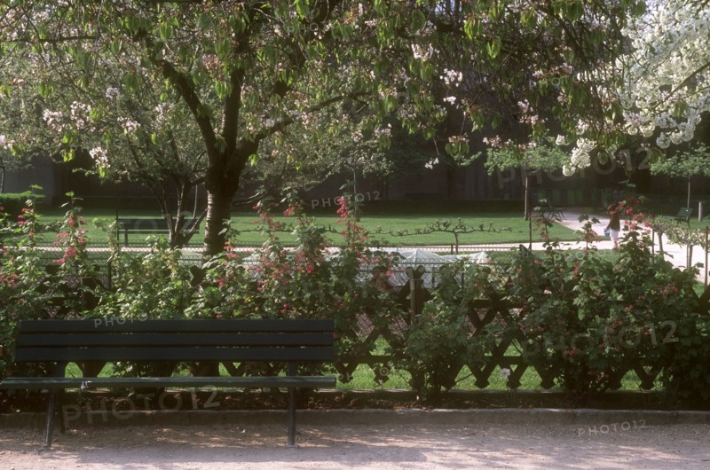 Catherine Labouré public garden in Paris
