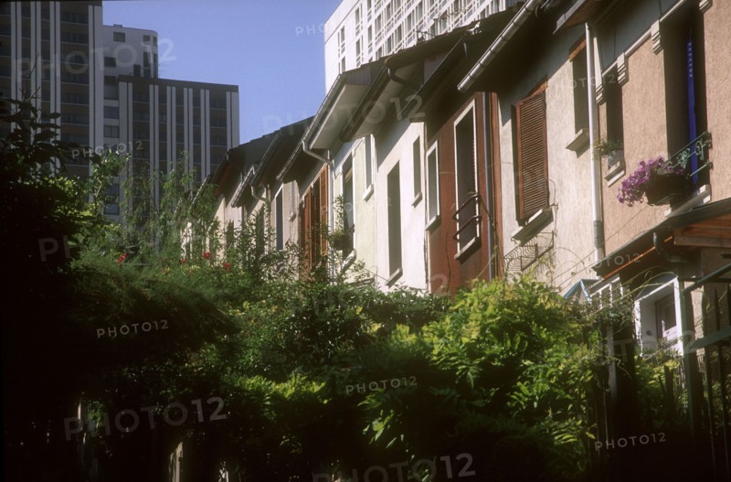 Quartier de la Mouzaïa à Paris