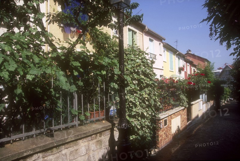 Quartier de la Mouzaïa à Paris