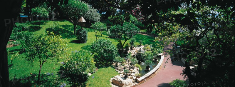 Monaco, Jardins du Palais des Grimaldi