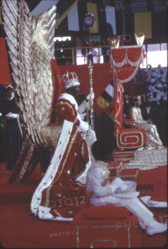 Cérémonie de couronnement de Bokassa (1977)