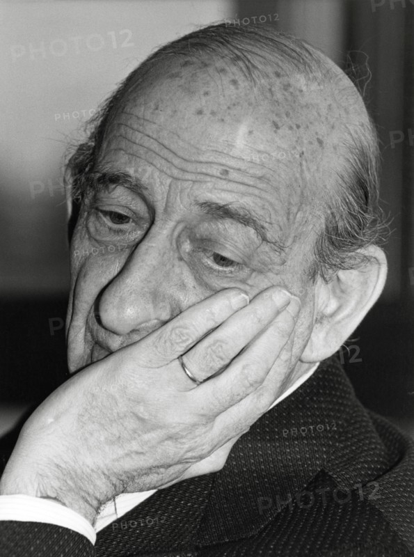 Raymond Aron, circa 1980