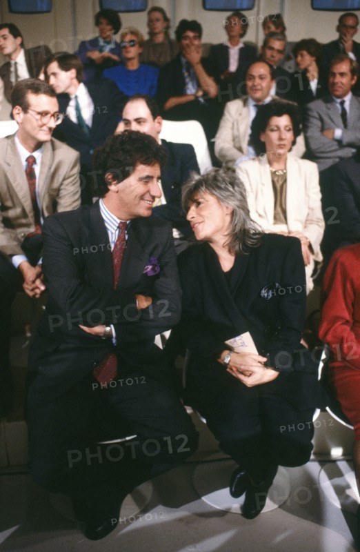 TV show 'L'Heure de vérité', 1986