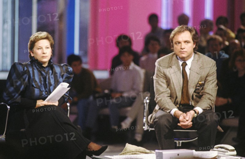 Emission "Face-à-France", 1988