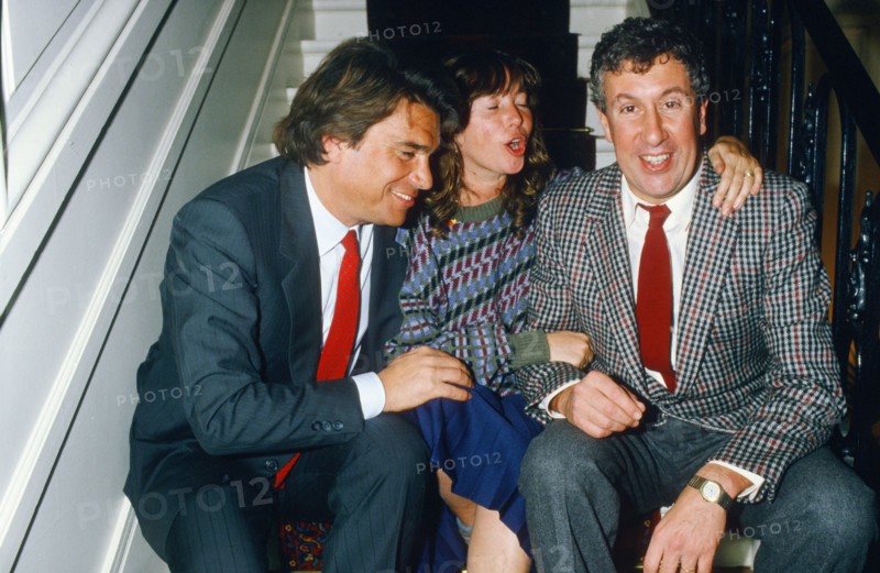 Bernard Tapie, Marie-France Brière, Stéphane Collaro, 1986