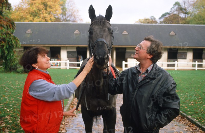 Gilbert Kahn et sa femme, 1990