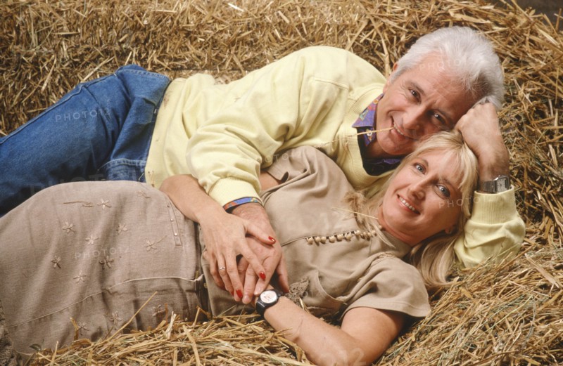 Marcel Amont and his wife Marlene, 1987