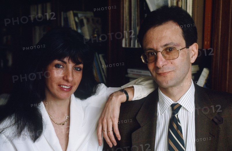 Gérard Miller et sa femme Dominique, 1991