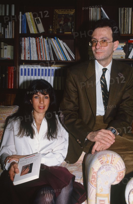 Gérard Miller with wife Dominique, 1991