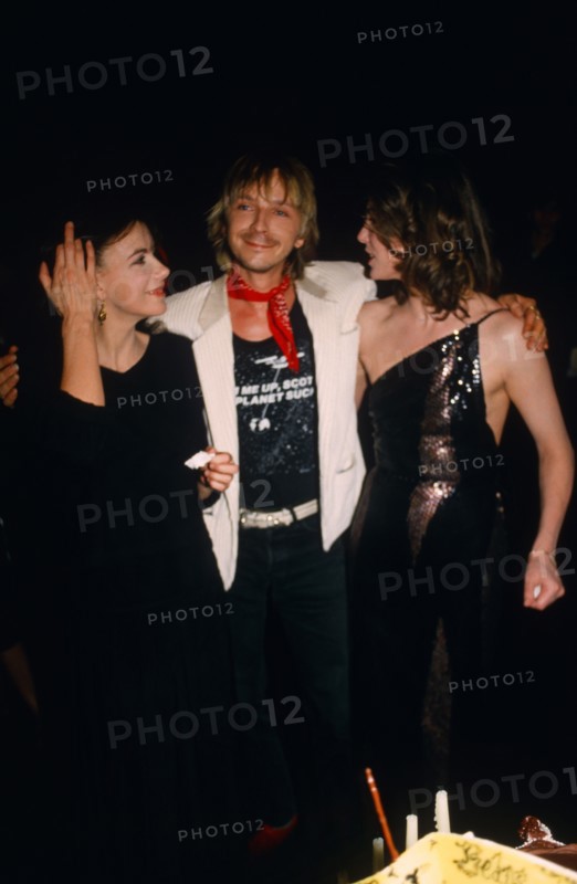Carole Laure, Renaud et Jane Birkin, 1986